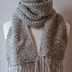 knitting patterns for scarves neutral knit scarf patterns. elegant seed stitch scarf kydhsal