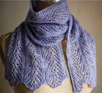 lace knitting patterns knitting pattern for aria delicato lace scarf ovqjjqb