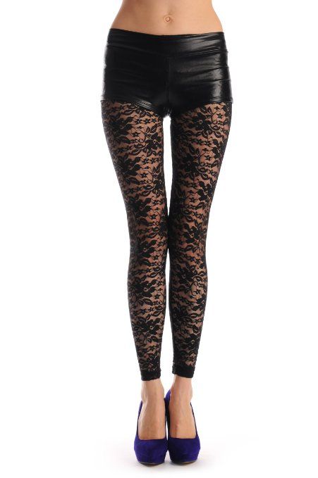 lace leggings for women autnflb