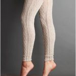 lemon legwear truffle tweedy cable-knit leggings ywkekqu
