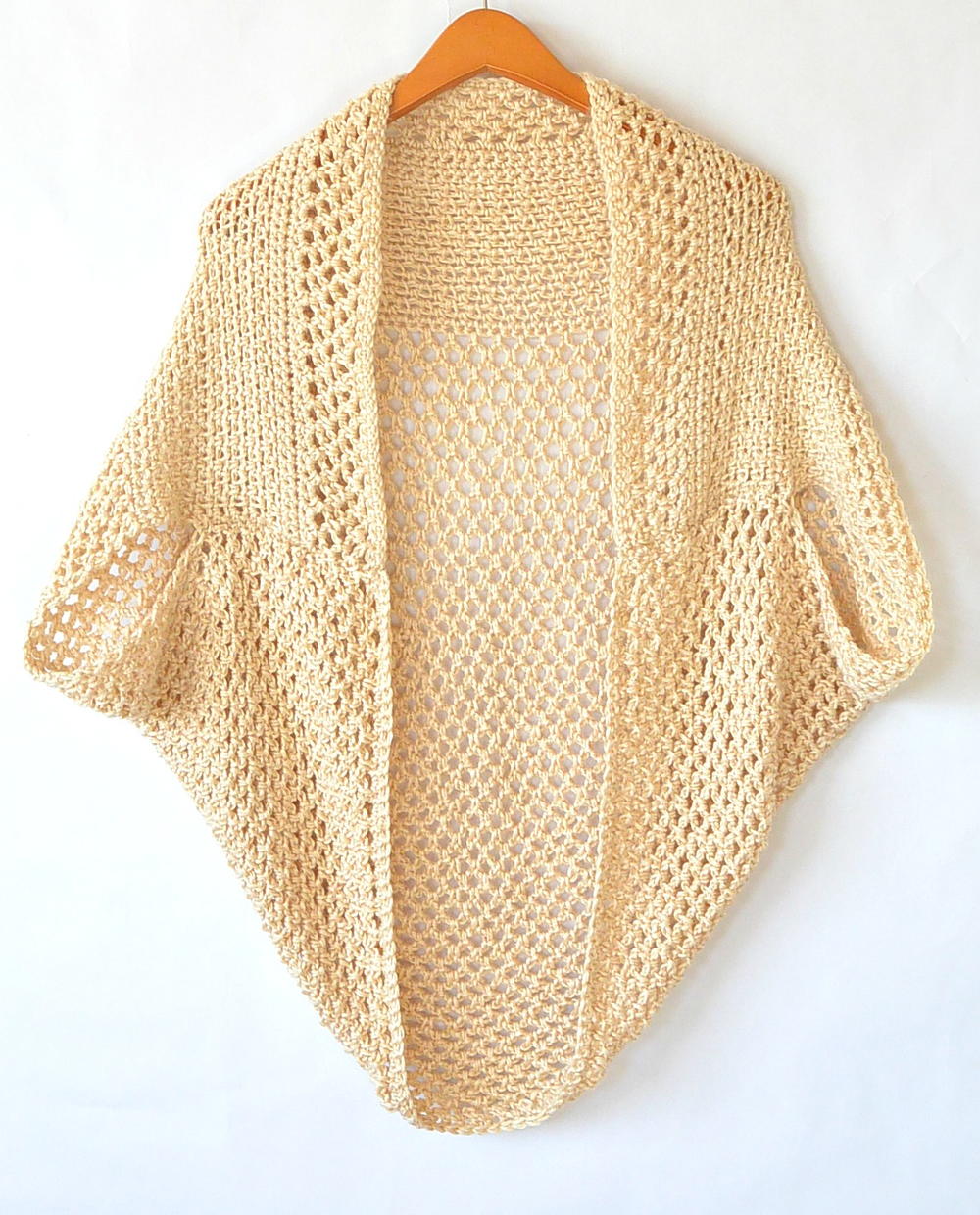 light mod mesh crochet cardigan / sweater xpoudll