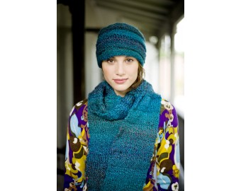 Lion Brand Yarn Patterns hat and scarf pattern (knit) fenavbh