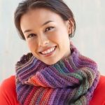 Lion Brand Yarn Patterns ravelry: tropic sunset cowl pattern by lion brand yarn ~ free pattern vfvzzva