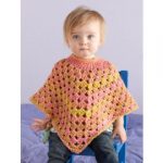 Lion Brand Yarn Patterns seashell poncho pattern (crochet) kxevhrb