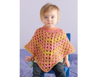 Lion Brand Yarn Patterns seashell poncho pattern (crochet) kxevhrb