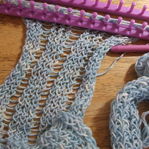 loom knitting patterns quick loom knit scarf by fitzbirch crafts » baoeczq