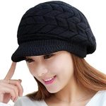 loritta womens winter warm knitted hats slouchy wool beanie hat cap with isvvzqn
