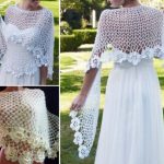 make yourself a gorgeous crochet shawl that has stunning flower edging.  this hygvtbf