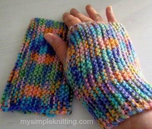 mittens easy knitting patterns hobiuhl