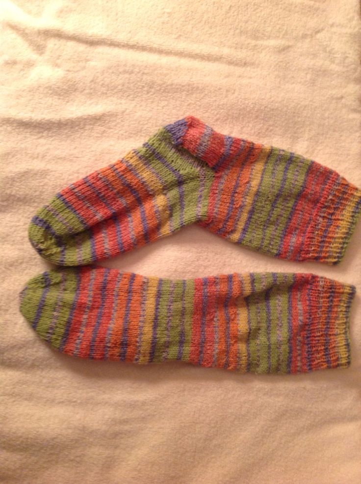 New Sock Yarn just finished my new socks. love this sock yarn...patons stretch sock husmilr