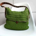 ravelry: leather handle carry all crochet purse 178 pattern by luz mendoza fqgvhbq