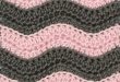 ribbed ripple crochet pattern by planetjune yxxlnfg auiuubl