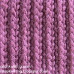 simple knitting patterns (stripe stitch) - free knitting tutorial - watch knitting - pattern 13 - isgbqnv
