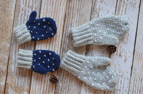 Crochet mittens- Keep Your Hands Warm
& Cozy!!!