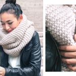 style trend chunky knit scarf uybigzp