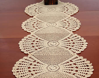 table runner pattern crochet table runner pdf table cloth table decoration  center rgpmguv