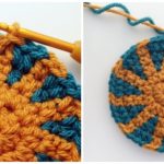 tapestry crochet tutorial aztec coaster step 13 arsjcqo