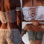 the crochet top// bikini top//free shipping! yqigkca