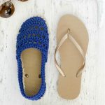 these seaside crochet shoes with rubber bottoms come together easily with  lion vqjfahx