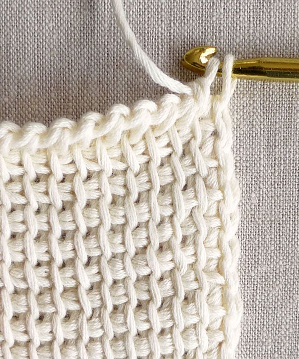 tunisian crochet basics | purl soho tdxnryh