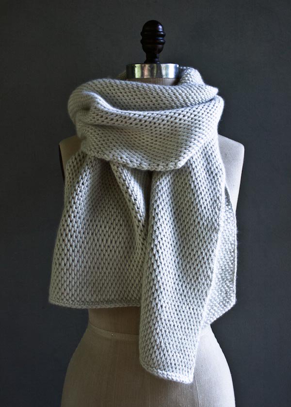 tunisian crochet scarf | purl soho ubogiey