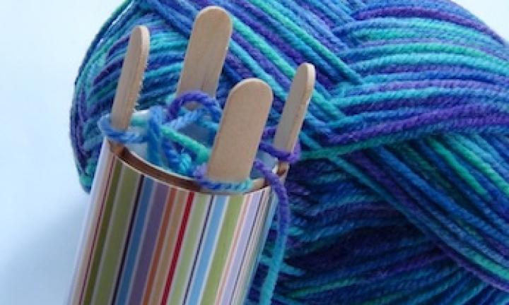 winter craft: make a french knitting machine zghraqk