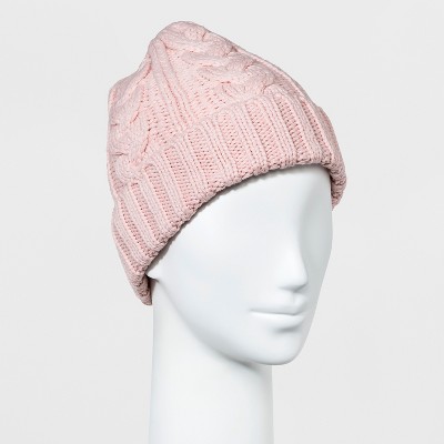 womenu0027s cable cuff knit beanie - a new day™ sjosbxn