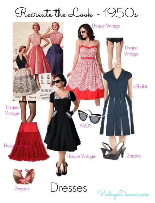 1950s Inspired Fashion: Recreate the Look | 1950s Style Clothing