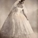 Lace wedding dress, 1950 | Vintage Wedding Dresses | Wedding dresses