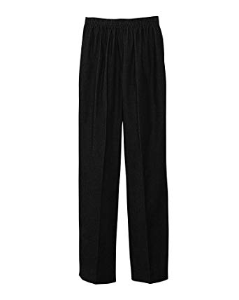 Wear Alfred dunner pants during play
and  usual work