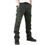 Mens Wild Cargo Pant Cotton Cargo Trousers Army Military Outdoor