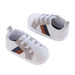 Amazon.com | Carter's Kids Baby Boy Soft Sole Sneaker Crib Shoe