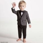 DSQUARED2 Baby Boys Tuxedo Baby Suit | Dashin Fashion