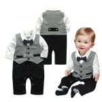 Newborn Infantis Toddler Baby Boys Suits for Weddings Costume for