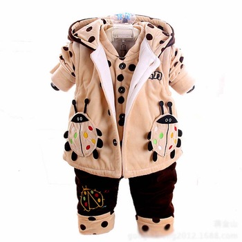 Cb10017 Latest Design Winter Three Pieces Baby Suits - Buy Three