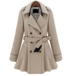 Plus Coats Women Jackets Slim Blue Beige Fashion Coat S M L Xl on Luulla