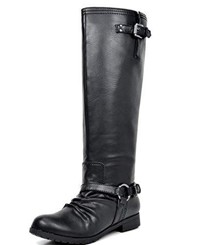 Amazon.com | TOETOS Women's Fashion Knee High and Up Riding Boots