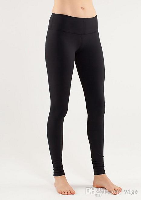 2015 HOT Women Black Yoga Pants Leggings Athletic Pants Full Length