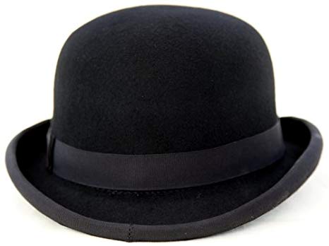 Thorness 100% Felt Bowler Hat - Size 56cm: Amazon.co.uk: Clothing