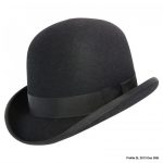 Akubra Bowler Hat - Black - Made To Order