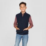 Boys' Sweater Vest Pullover - Cat & Jack™ Navy : Target