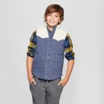 Boys' Sherpa Lined Fashion Vests - Cat & Jack™ : Target