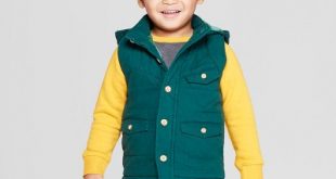 Genuine Kids® From OshKosh Toddler Boys' Canvas Vest With Hood