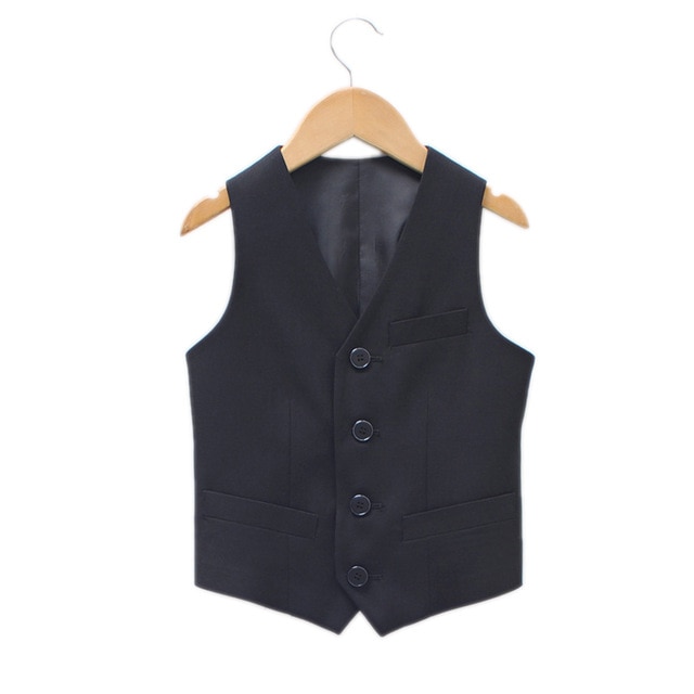 Baby Boy Formal Dress 2017 New Boys Vest children boys Vest leisure