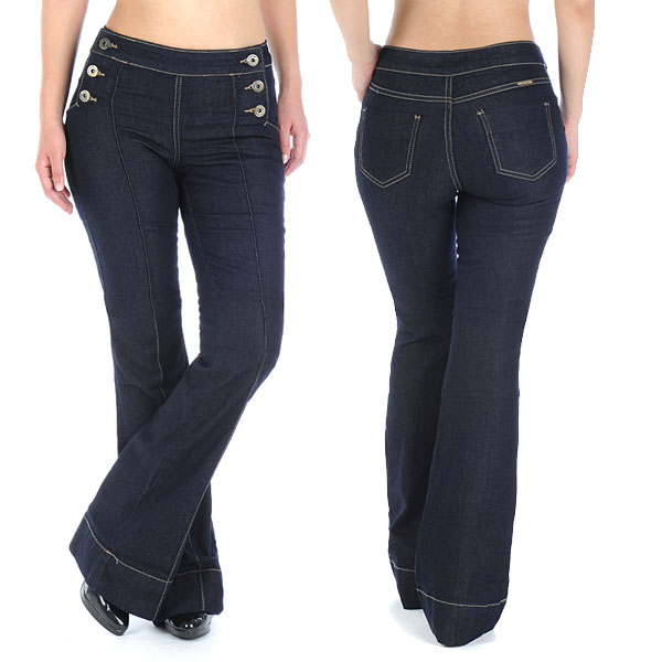 SANNAS BRAZIL FASHION: SAWARY Sawa re-boot-cut Brazilian jeans denim