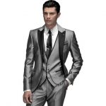 Men business Suits men wedding Suits slim fit fashion black men