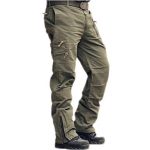 Amazon.com: sunsnow Men's 101 Airborne Cargo Pants Multi-Pockets