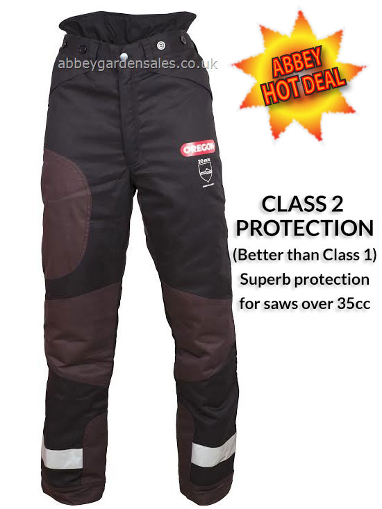 OREGON YUKON PLUS Type A Class 2 Chainsaw Trousers ((Limited Offer