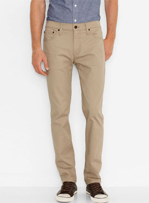 Cotton 5 Pocket Chinos - Jeans Style [Cotton Jeans] - $58