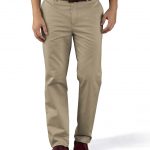 Stone slim fit flat front washed chinos | Charles Tyrwhitt